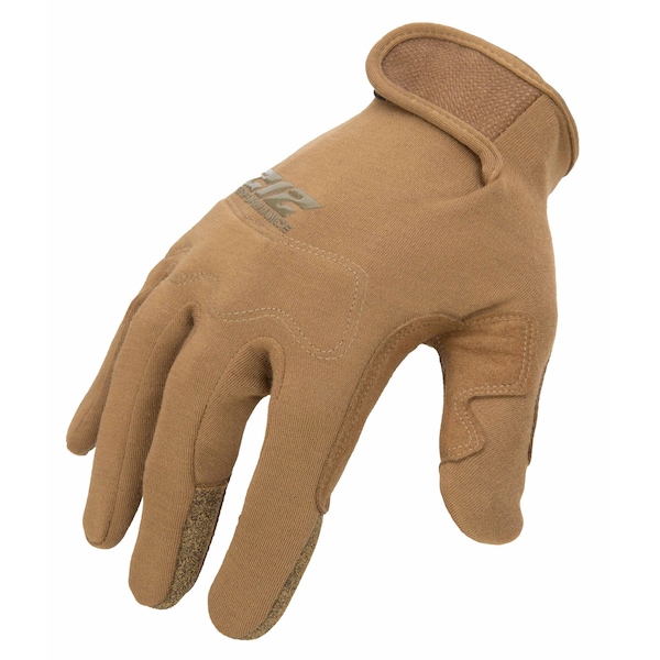 GSA Compliant Fire Resistant Premium Leather Operator Gloves in Coyote, 2X-Large